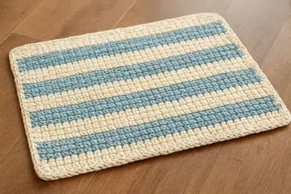 Tapetes de Crochê Simples e Bonitos: Inspiração para Sua Casa