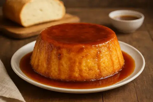 Transforme Sobras em Sabor: Aprenda a Fazer Pudim de Pão