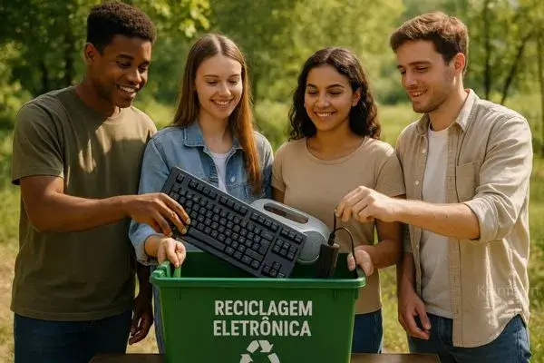 Descarte Consciente de Eletrônicos: Preservação Ambiental e Solidariedade