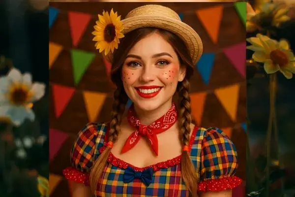 Veja como arrasar na make da festa junina