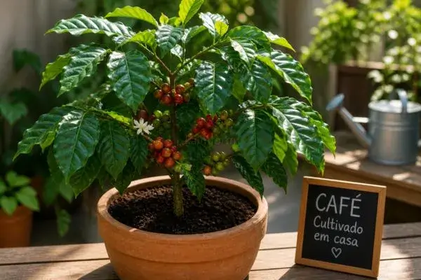 plantar café em casa cultivo caseiro