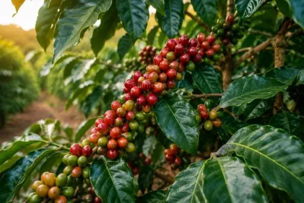 Quanto tempo leva para o pé de café dar frutos