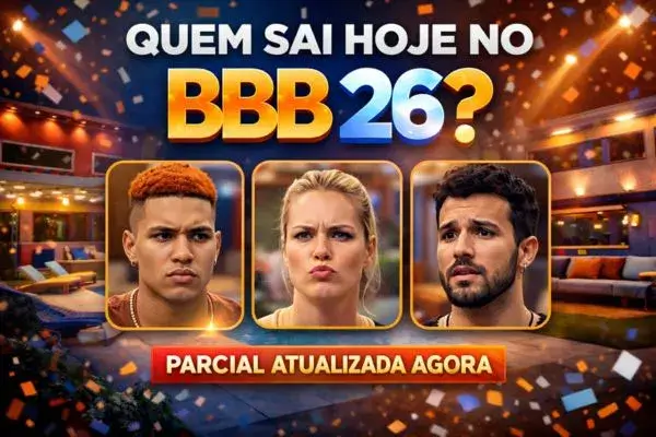 Quem Sai Hoje no BBB 2026? Enquete Atualizada do Paredão do BBB 26